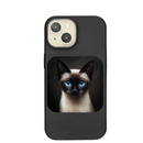 Sapphire Elegance Blue-Eyed Charm Phone Case
