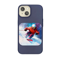 Mountain Rush: Skiing Through the Snow Phone Case