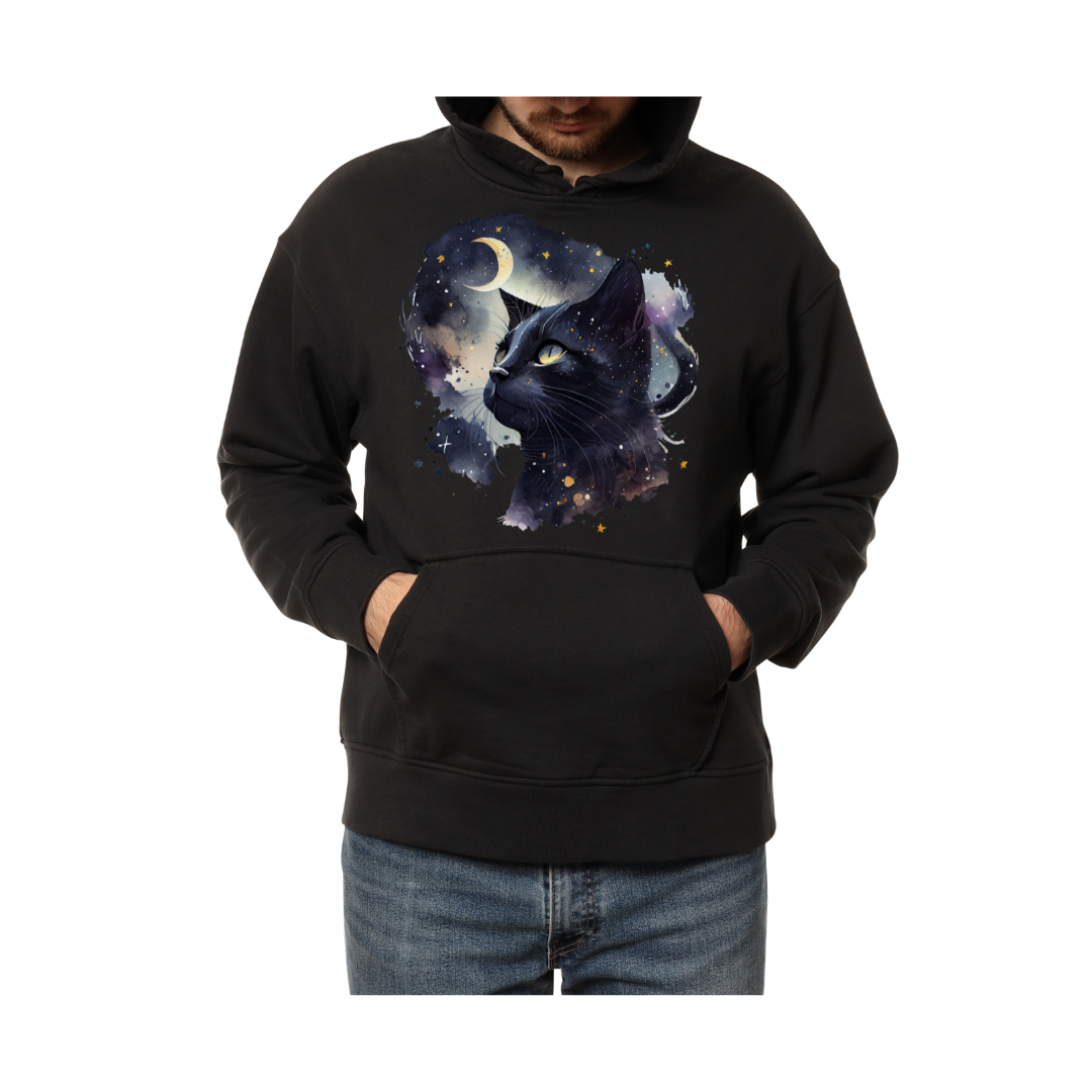 Sapphire Elegance  Charm- Hoodie