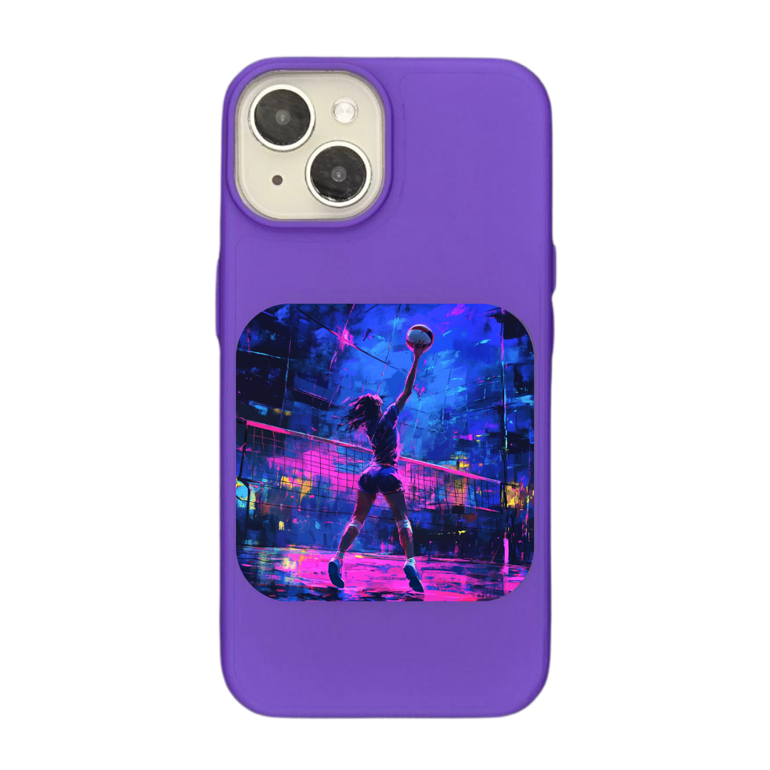 Volleyball Power: Leap to Victory Phone Case