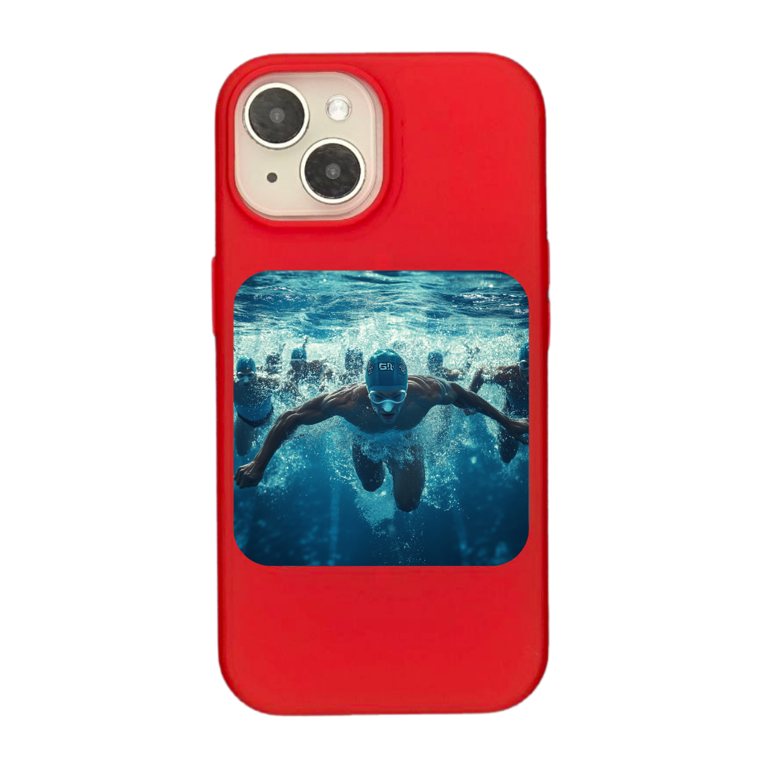 Powerful Swim: Underwater Race Phone Case