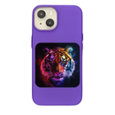 Neon Fury Radiant Tiger Glow Phone Case