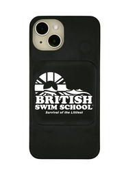 British Swim School Phone Case with Black Plate
