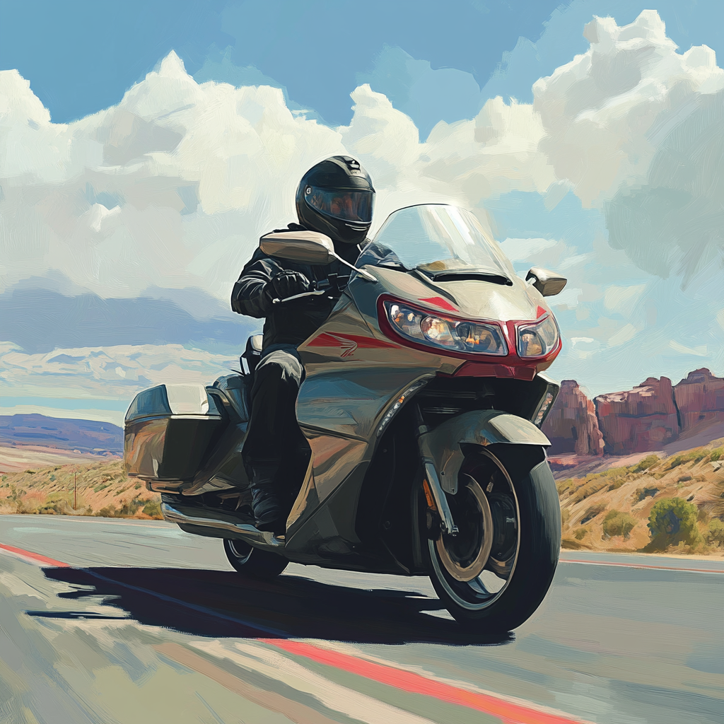 Honda Gold Wing - Desert Cruiser Phone Case