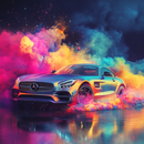Mercedes-Benz AMG GT - Cosmic Blaze Phone Case