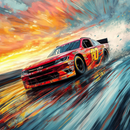 Nascar Thunder Striker Phone Case