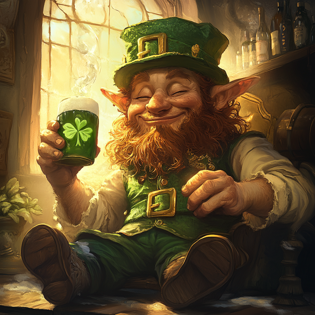 St. Patrick's Shamrock Cheers - The Leprechaun’s Toast Phone Case
