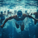 Powerful Swim: Underwater Race Phone Case