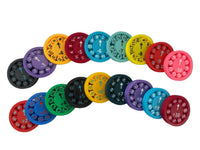 Custom Math Fidget Spinner Sets Multiplication and Divison - 2-100